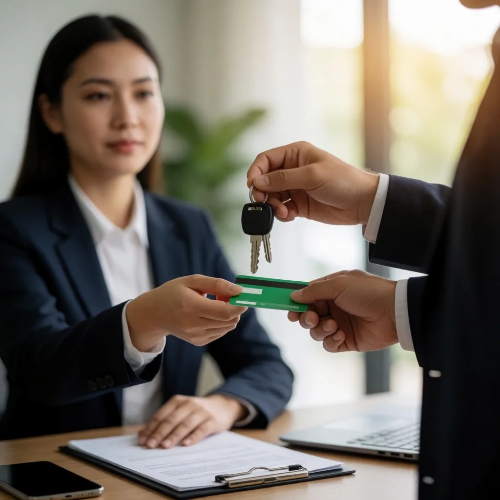 Trámite de transferencia en registro del automotor